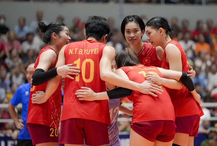 Nếu thi đấu thành công, đội tuyển bóng chuyền nữ Việt Nam sẽ tiếp tục được tích lũy điểm xếp hạng thế giới. Ảnh: AVC bong chuyen nu 1.jpg