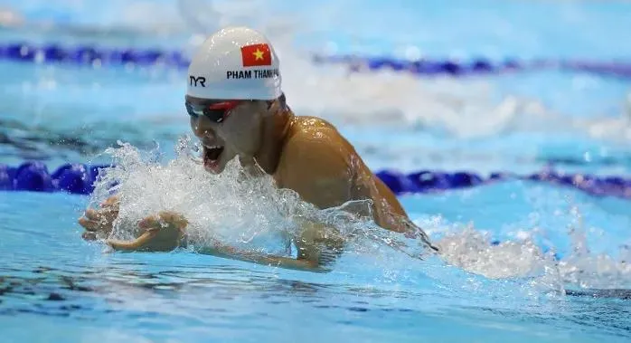 Phạm Thanh Bảo không lọt vào bán kết nội dung 200m ếch tại giải vô địch thế giới năm nay. Ảnh: DŨNG PHƯƠNG