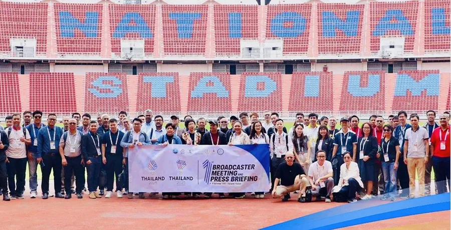 Chủ nhà Thái Lan đã tổ chức Hội nghị Truyền thông, Truyền hình thu hút sự quan tâm của báo chí 11 quốc gia trong khu vực. Ảnh: SAT