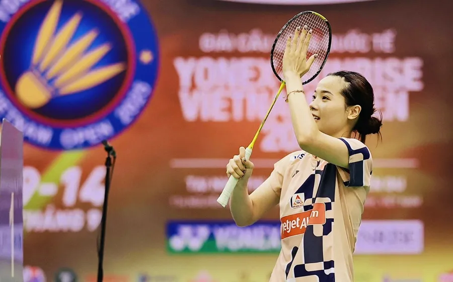 Nguyễn Thùy Linh đã lên hạng 17 đơn nữ thế giới của BWF. Ảnh: DŨNG PHƯƠNG