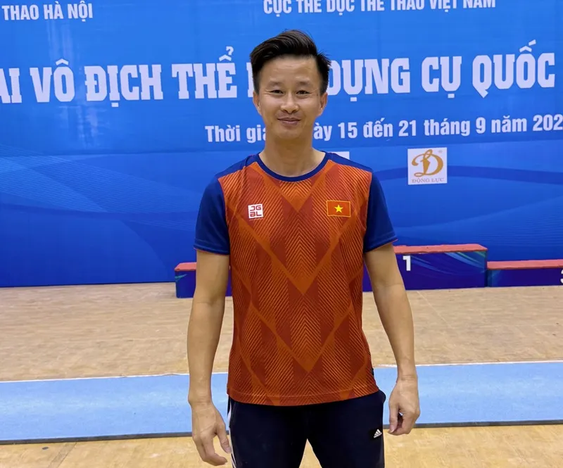 HLV Trương Minh Sang tin tưởng đội TDDC TPHCM sẽ có sự chuẩn bị kỹ cho Đại hội thể thao toàn quốc 2026. Ảnh: MINH CHIẾN