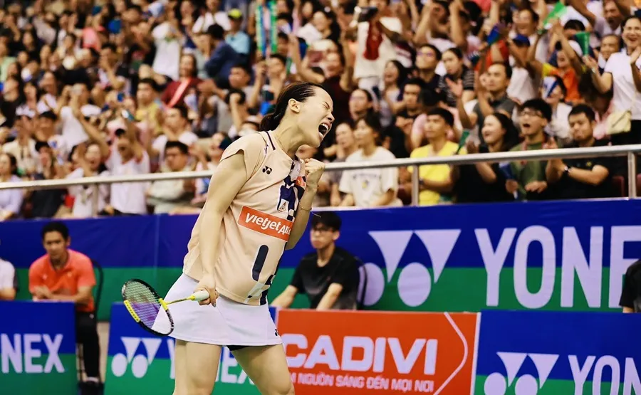 Nguyễn Thùy Linh không tham dự giải cây vợt xuất sắc quốc gia 2025. Ảnh: DŨNG PHƯƠNG