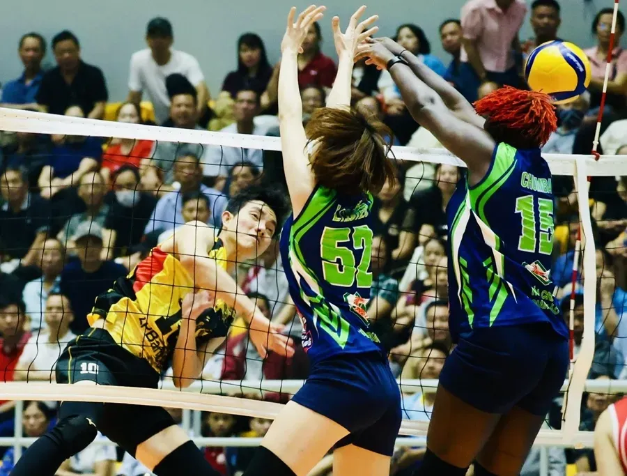 Cầu thủ Bích Tuyền gần như không có trong danh sách 14 VĐV chính thức của đội Ninh Bình tại giai đoạn 2. Ảnh: DŨNG PHƯƠNG