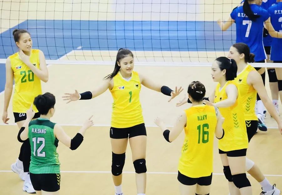 Đội VTV Bình Điền Long An sẽ thi đấu trận cuối trong ngày 10-10. Ảnh: VTVBDLA