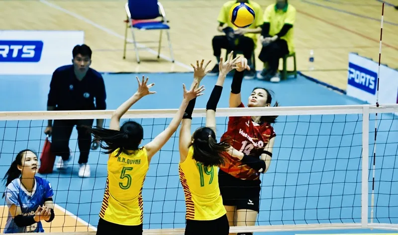 Giải bóng chuyền vô địch quốc gia 2026 dự kiến vẫn diễn ra 2 vòng đấu. Ảnh: DŨNG PHƯƠNG