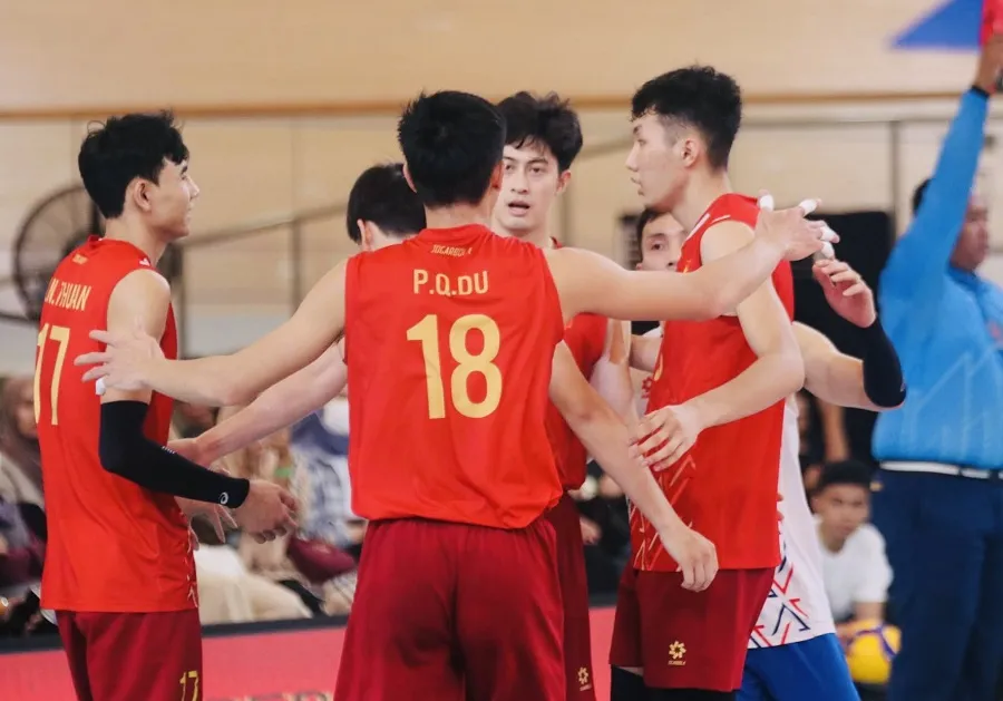 Nhiều gương mặt quen thuộc góp mặt đội tuyển bóng chuyền nam Việt Nam tại đợt tập trung chuẩn bị SEA Games 33-2205. Ảnh: SEA V.LEAGUE