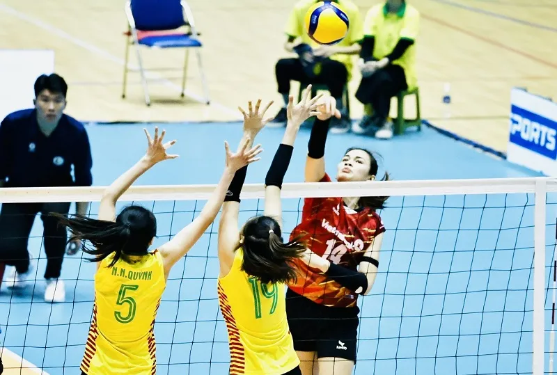 Vi Thị Như Quỳnh sẽ hội quân cùng đội tuyển quốc gia sau khi kết thúc thi đấu tại Hà Tĩnh. Ảnh: DŨNG PHƯƠNG