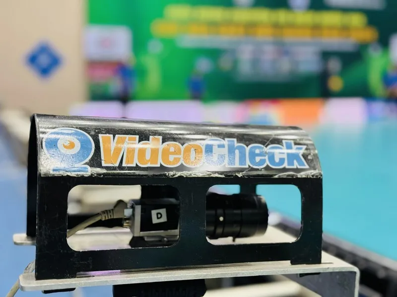 Hệ thống máy quay của Video Challenge Eyes sẽ được lắp tại nhà thi đấu tỉnh Hà Tĩnh. Ảnh: DŨNG PHƯƠNG