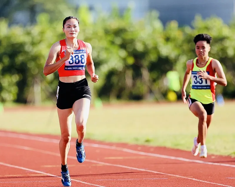 Quách Thị Lan đã chuẩn bị chuyên môn cho kế hoạch tham dự SEA Games 33-2025 thời gian qua. Ảnh: HOÀNG TÙNG