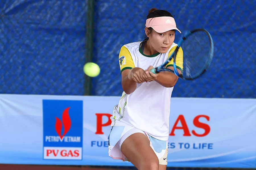 Tay vợt Trần Thụy Thanh Trúc là 1 trong 5 tuyển thủ nữ tham dự SEA Games 33-2025. Ảnh: VTF