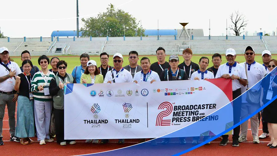 Chủ nhà Thái Lan đã thông báo thêm về sự chuẩn bị dành cho truyền thông, truyền hình SEA Games 33-2025. Ảnh: SAT