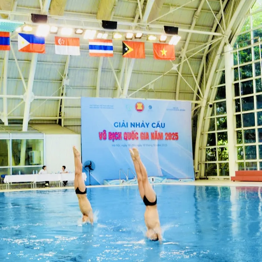 Từ sau giải vô địch quốc gia 2025, các tuyển thủ chuẩn bị cho SEA Games 33-2025 đã tập luyện kỹ lưỡng và tiếp tục được tập huấn ở Trung Quốc. Ảnh: MINH MINH