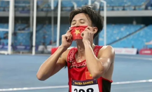 Nguyễn Trung Cường sẽ được góp mặt SEA Games 33-2025 để bảo vệ tấm HCV đang giữ tại nội dung 3.000m chướng ngại vật nam. Ảnh: DŨNG PHƯƠNG