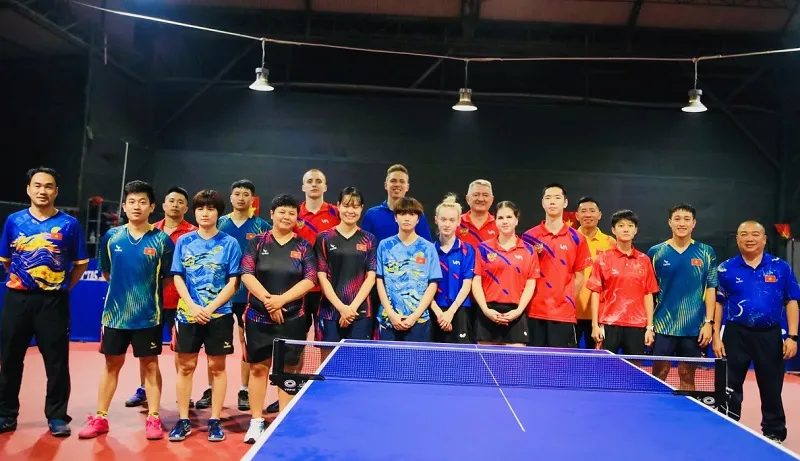 Tuyển bóng bàn Việt Nam được giữ tinh thần ổn định để tập trung chuẩn bị cho SEA Games 33-2025. Ảnh: MINH DÂN