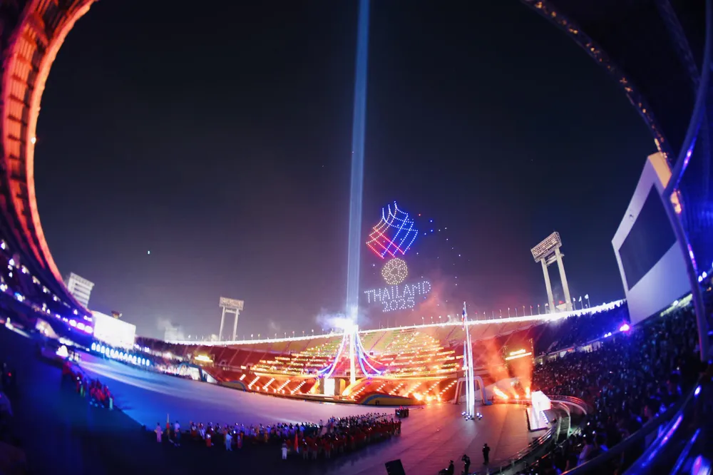 SEA Games 33-2025 chính thức khai mạc, bước vào tranh tài tại Thái Lan. Ảnh: ĐOÀN TTVN