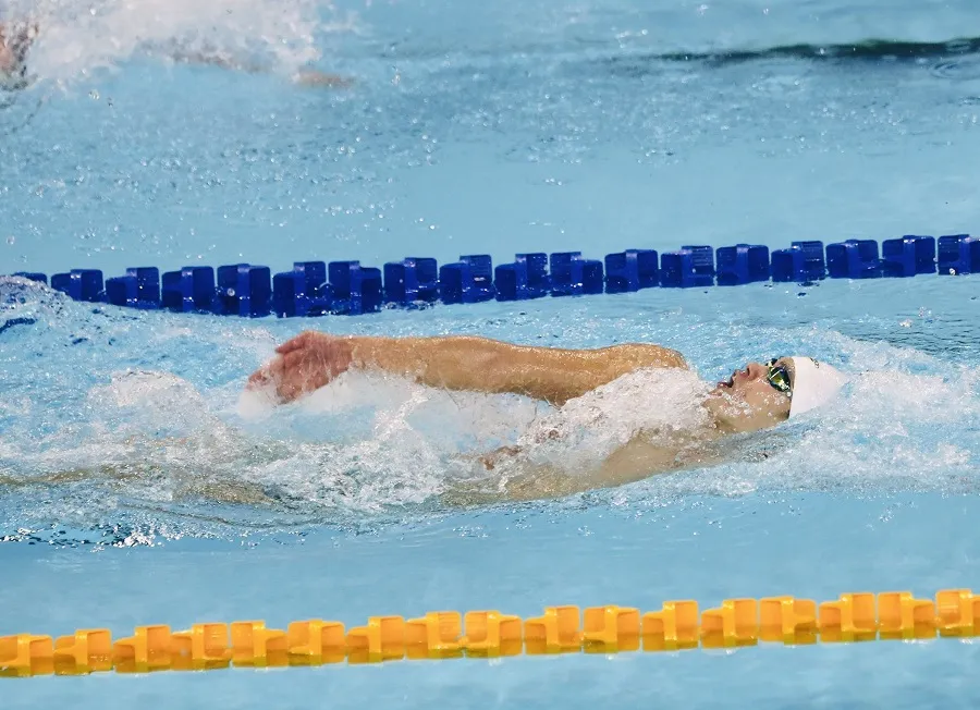 Đội tuyển bơi Việt Nam được chờ đợi sẽ giành thêm HCV trong ngày thi đấu tiếp theo ở SEA Games 33-2025. Ảnh: DŨNG PHƯƠNG