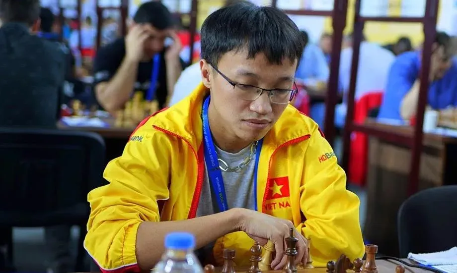 Nguyễn Ngọc Trường Sơn là 1 trong những VĐV tham dự SEA Games 33-2025 muộn nhất. Ảnh: FIDE