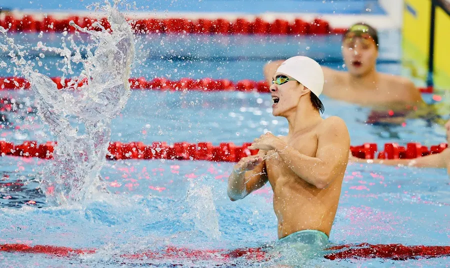 Kình ngư Trần Hưng Nguyên đã thi đấu hiệu quả tại SEA Games 33-2025. Ảnh: DŨNG PHƯƠNG