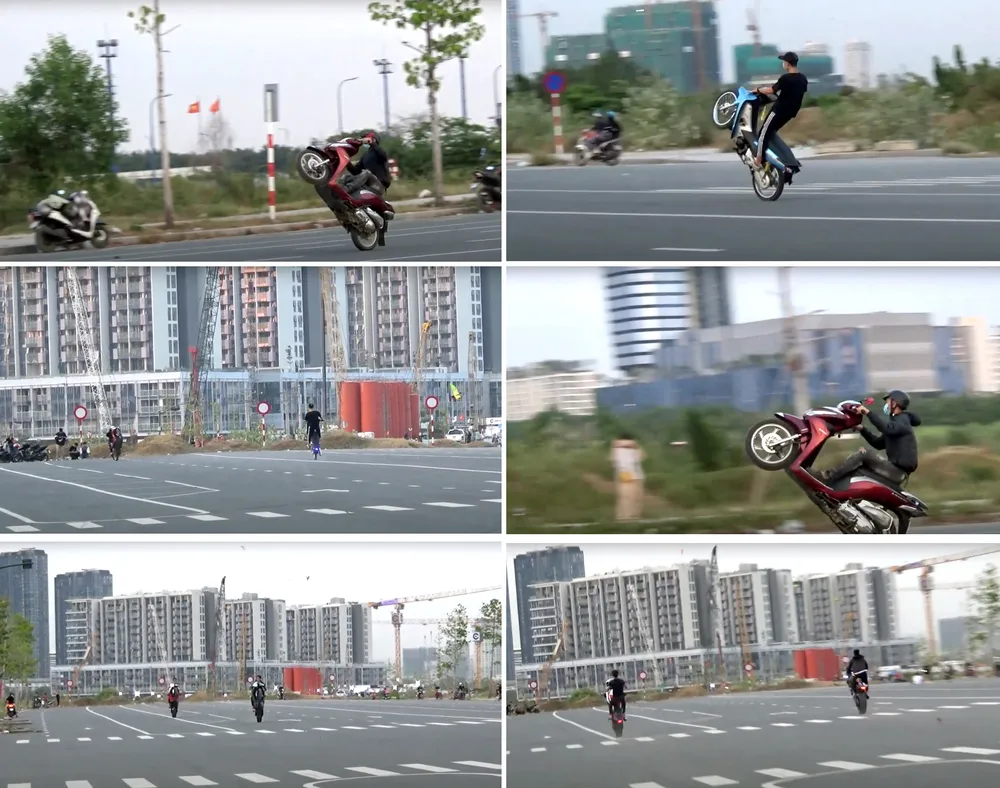 Các vụ đua xe gây náo loạn tại TPHCM ảnh 9