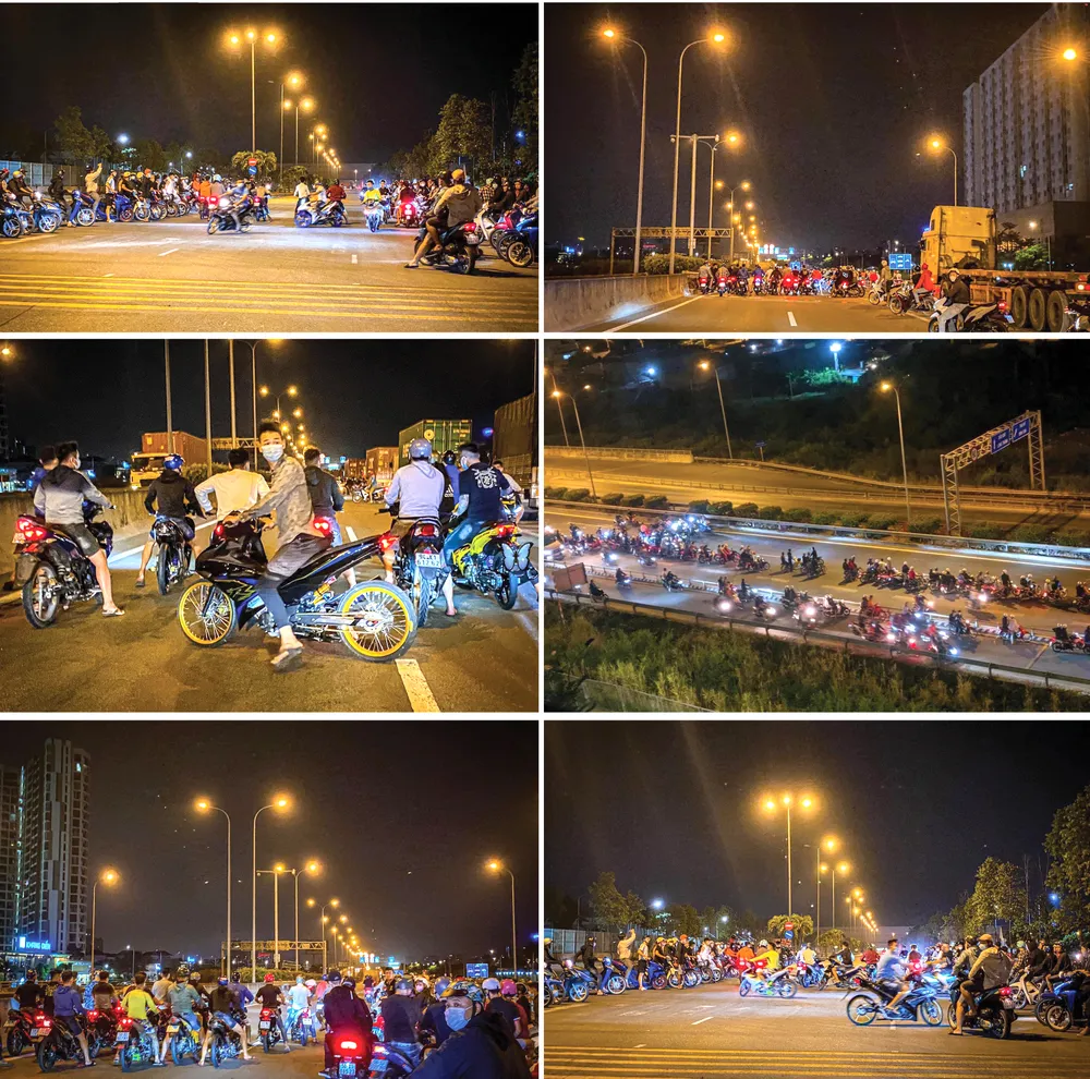 Các vụ đua xe gây náo loạn tại TPHCM ảnh 12
