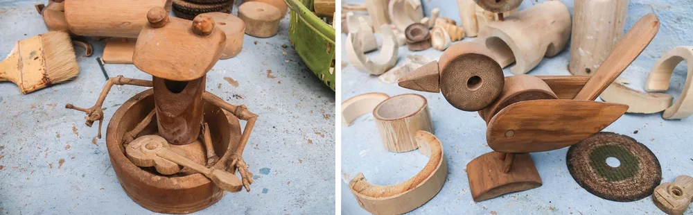 Người đàn ông biến khúc tre vô hồn thành các con vật đáng yêu ảnh 7