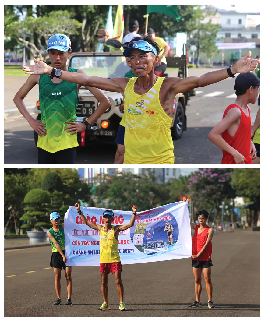 “Dị nhân” marathon Nguyễn Văn Long: 31 ngày chạy bộ xuyên Việt ảnh 5