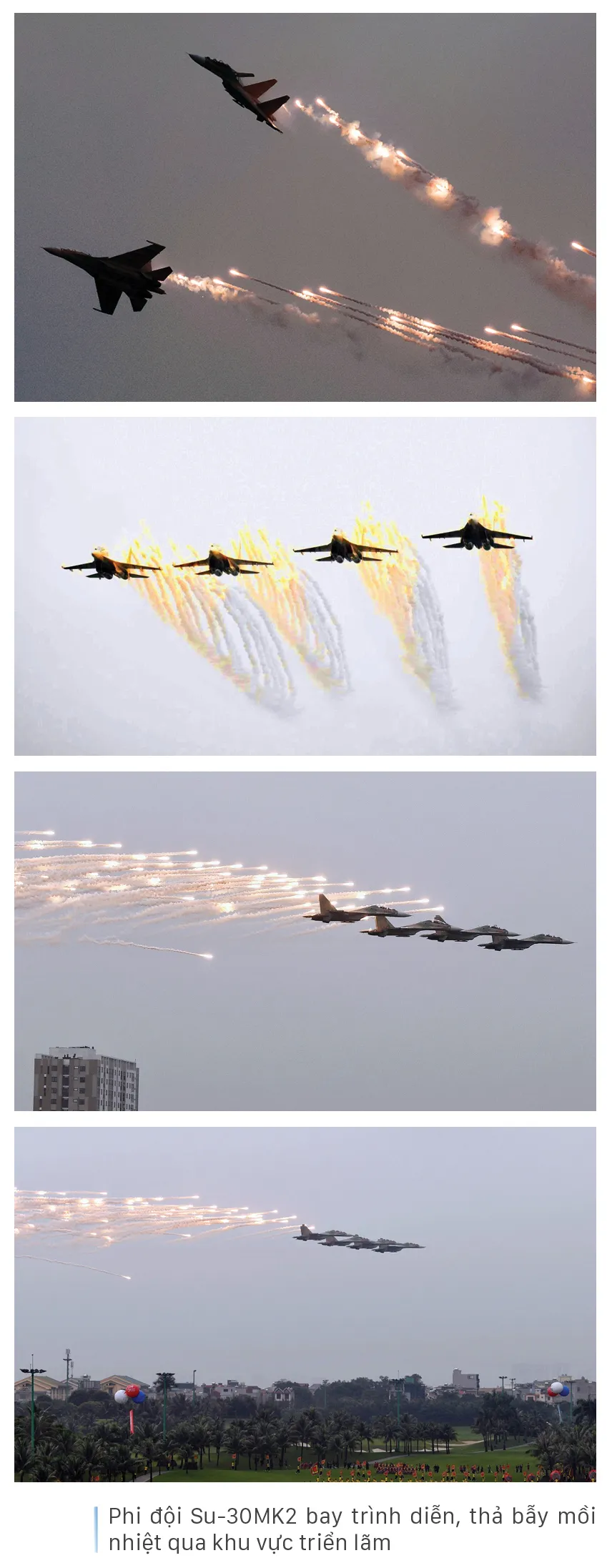 Không quân và đặc công biểu diễn tại lễ khai mạc Triển lãm Quốc phòng quốc tế Việt Nam 2022 ảnh 10