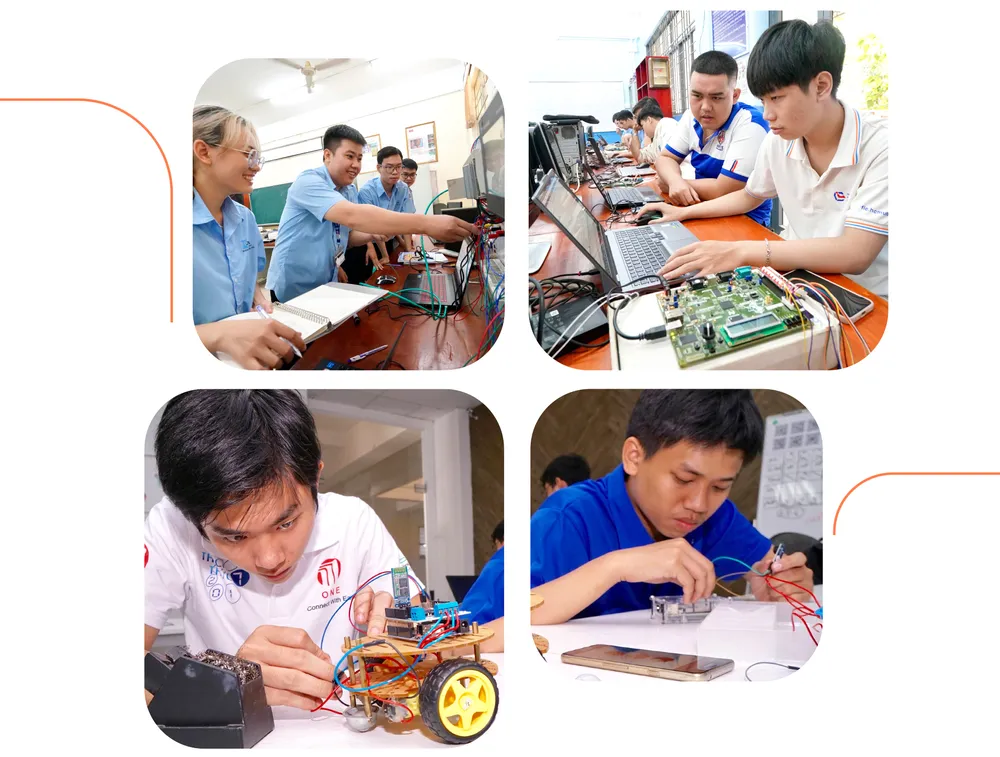 TPHCM chú trọng đào tạo nguồn nhân lực chất lượng cao. Ảnh: HOÀNG HÙNG Bi thu Tran Luu Quang- kien tao TPHCM-hinh-1.jpg