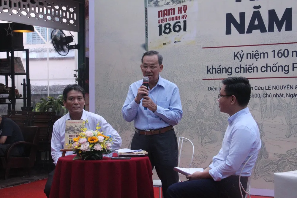 Tọa đàm “Cuộc viễn chinh Nam kỳ năm 1861” thu hút nhiều bạn trẻ tham dự  ảnh 2