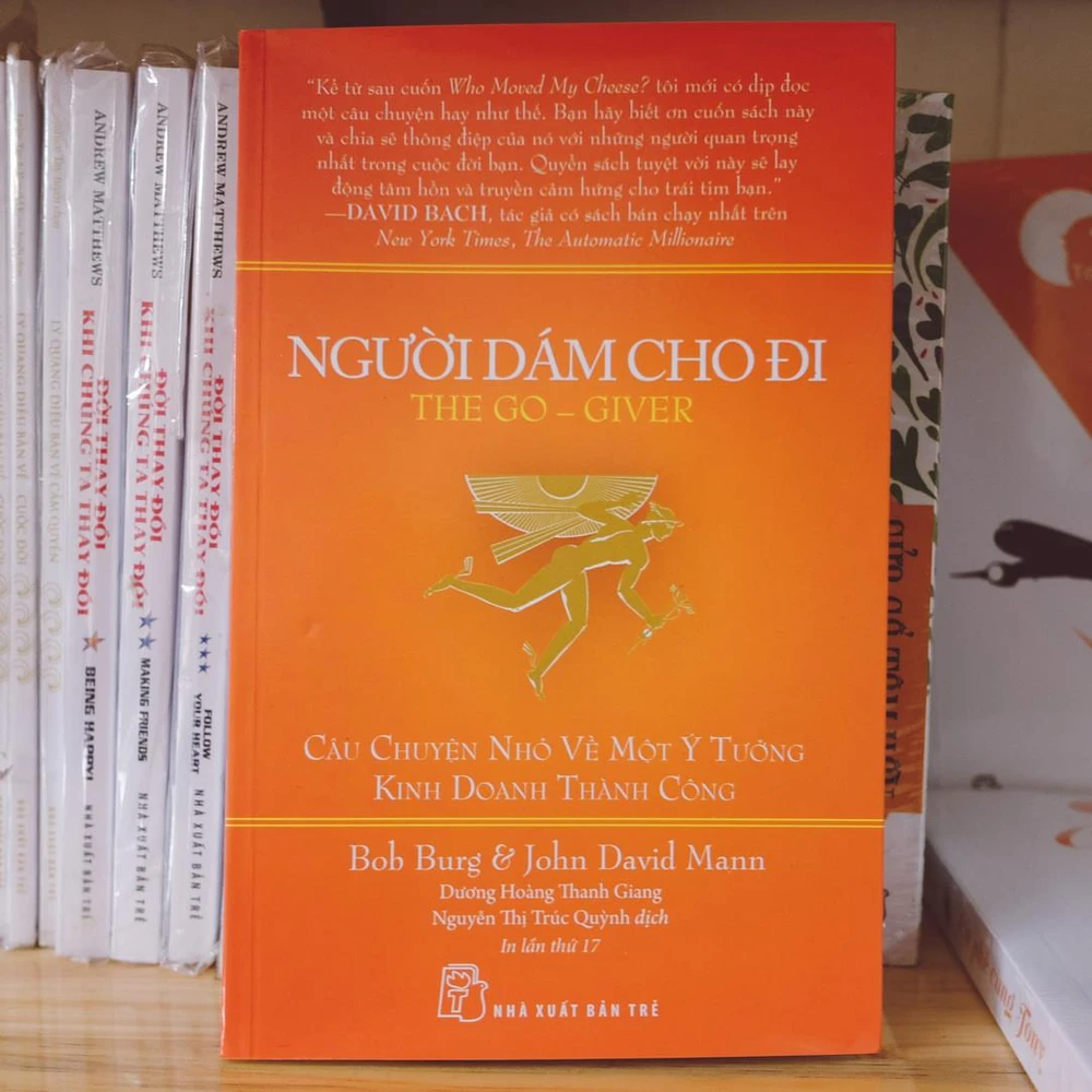 Tặng 1.000 cuốn sách “Người dám cho đi” để tôn vinh văn hóa đọc ảnh 1 Tặng 1.000 cuốn sách “Người dám cho đi” để tôn vinh văn hóa đọc ảnh 1