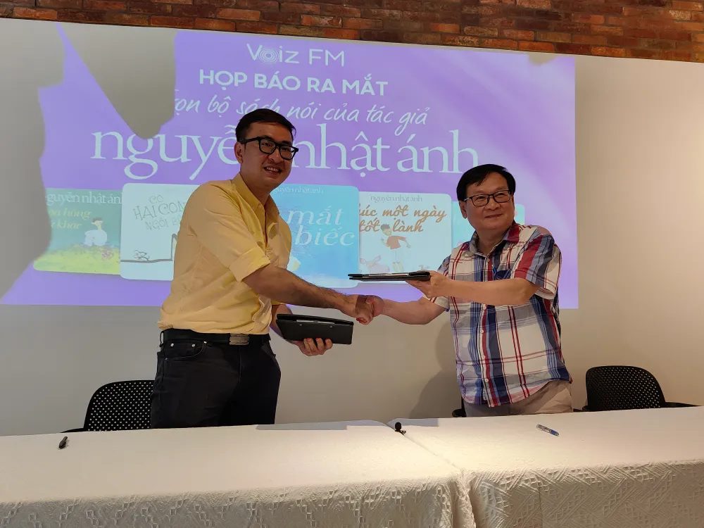 Ra mắt trọn bộ sách nói của nhà văn Nguyễn Nhật Ánh  ảnh 1