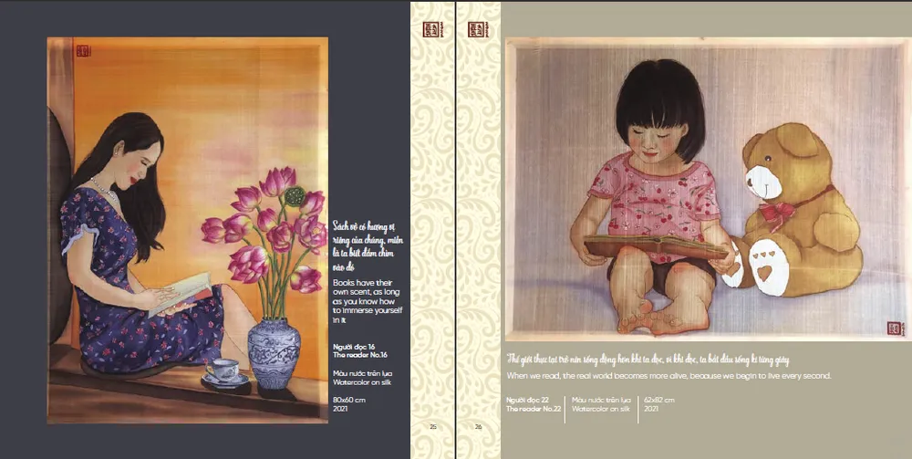 Khi những người đọc “bước vào” tranh  ảnh 3