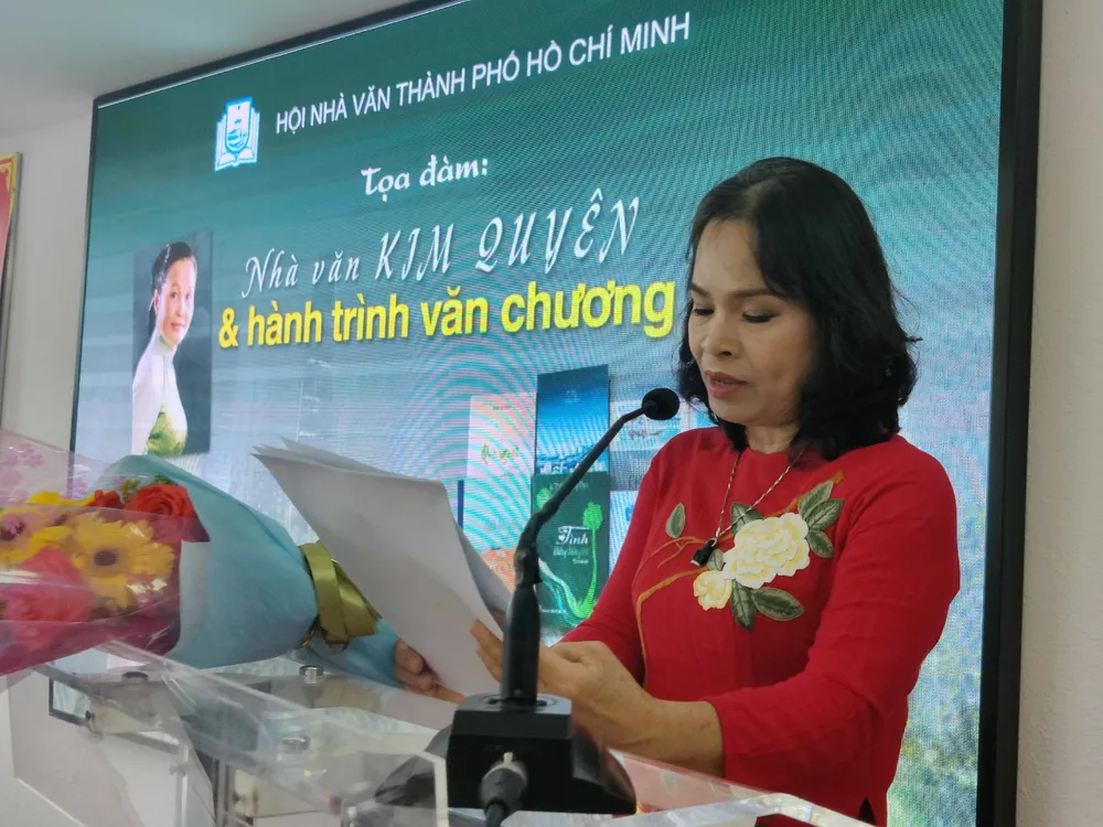 Nhà văn Kim Quyên và hành trình văn chương có nhiều trái ngọt ảnh 2 Nhà văn Kim Quyên và hành trình văn chương có nhiều trái ngọt ảnh 2