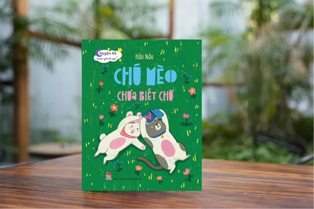 Tác phẩm Chú mèo chưa biết chữ của tác giả trẻ có bút danh Hâu Nâu Tác phẩm Chú mèo chưa biết chữ của tác giả trẻ có bút danh Hâu Nâu