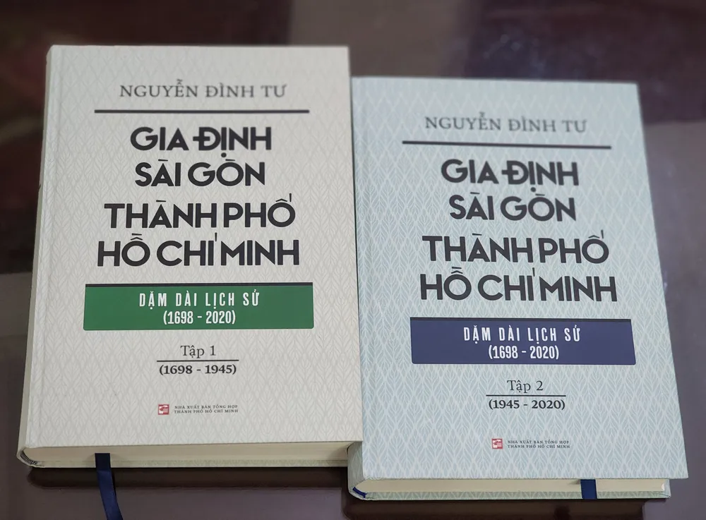 Bộ sách &quot;Gia Định - Sài Gòn - Thành phố Hồ Chí Minh: Dặm dài lịch sử (1698-2020)&quot; được xem là tâm nguyện và là tình yêu của nhà nghiên cứu Nguyễn Đình Tư dành cho TPHCM, nơi ông đã gắn bó hơn nửa đời người