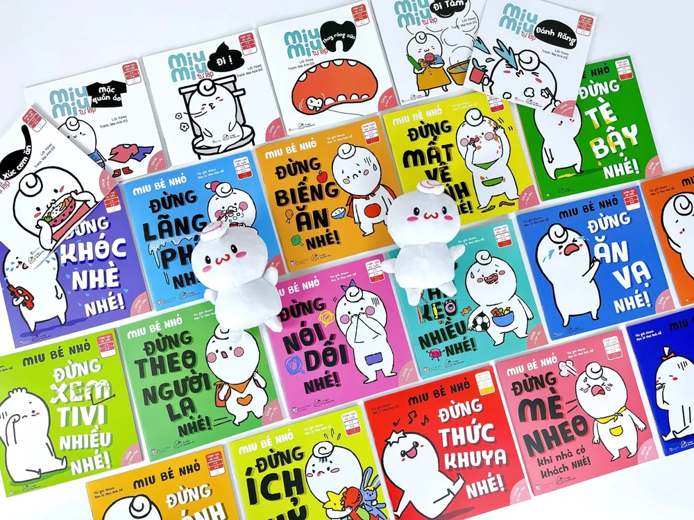 Với hai ngôn ngữ Việt và Anh, bộ truyện giúp trẻ làm quen với ngoại ngữ trong những năm đầu đời