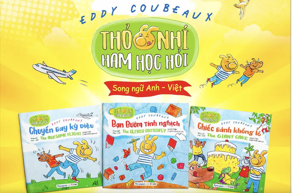 Không chỉ vui vẻ, bộ sách &quot;Thỏ Nhí ham học hỏi&quot; còn giàu tính nhân văn