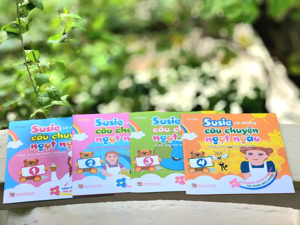Bộ sách &quot;Susie và những câu chuyện ngọt ngào&quot; do chính tác giả Tử Dao viết và vẽ minh họa