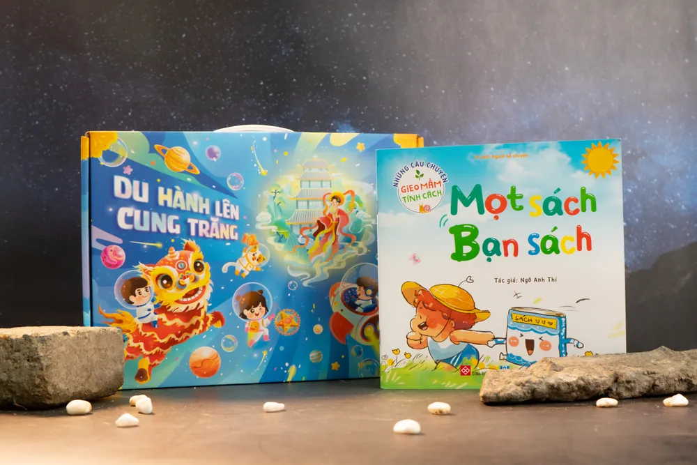 Những câu chuyện ý nghĩa trong "Mọt sách - Bạn sách" cũng được gửi gắm trong Hộp quà Trung thu Những câu chuyện ý nghĩa trong "Mọt sách - Bạn sách" cũng được gửi gắm trong Hộp quà Trung thu