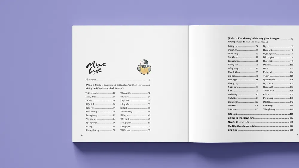 Những "cổ mỹ từ" được tác giả phân chia thành hai chủ đề Những "cổ mỹ từ" được tác giả phân chia thành hai chủ đề