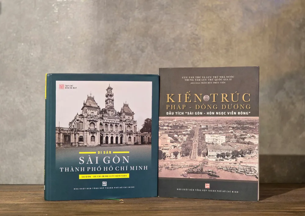 Hai ấn phẩm cùng gặp nhau ở ý tưởng tái hiện di sản của Sài Gòn - TPHCM qua hàng trăm năm 1000049744.jpg