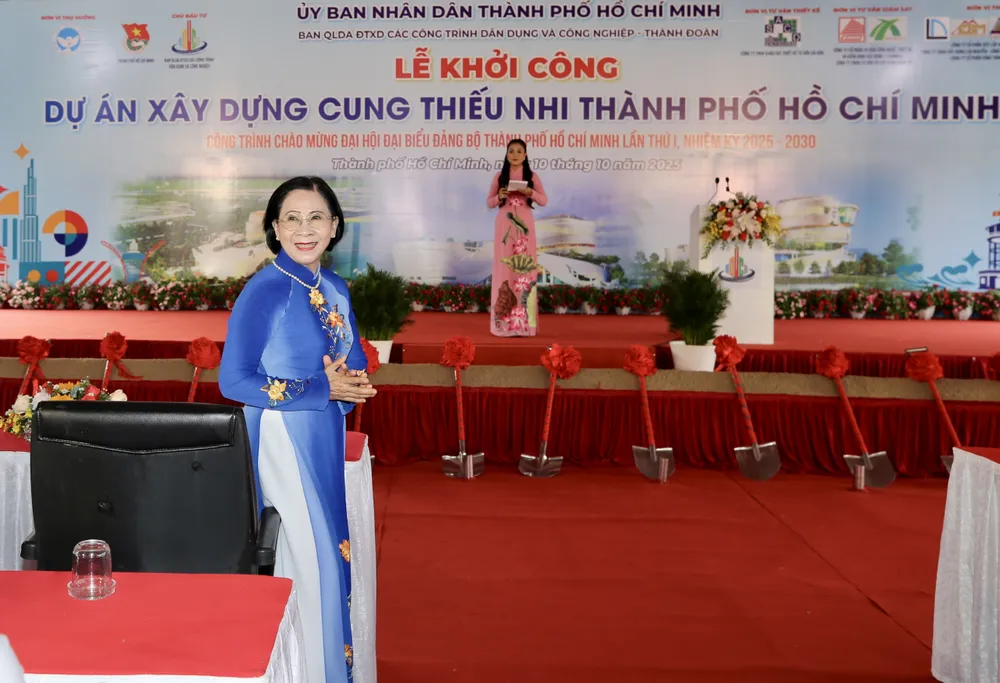 Đồng chí Nguyễn Thị Thu Hà, nguyên Ủy viên Trung ương Đảng, nguyên Phó Bí thư Thành ủy TPHCM. Ảnh: DŨNG PHƯƠNG z7100879343163_a3506a07e2577e5d95996a74dcaeb156.jpg