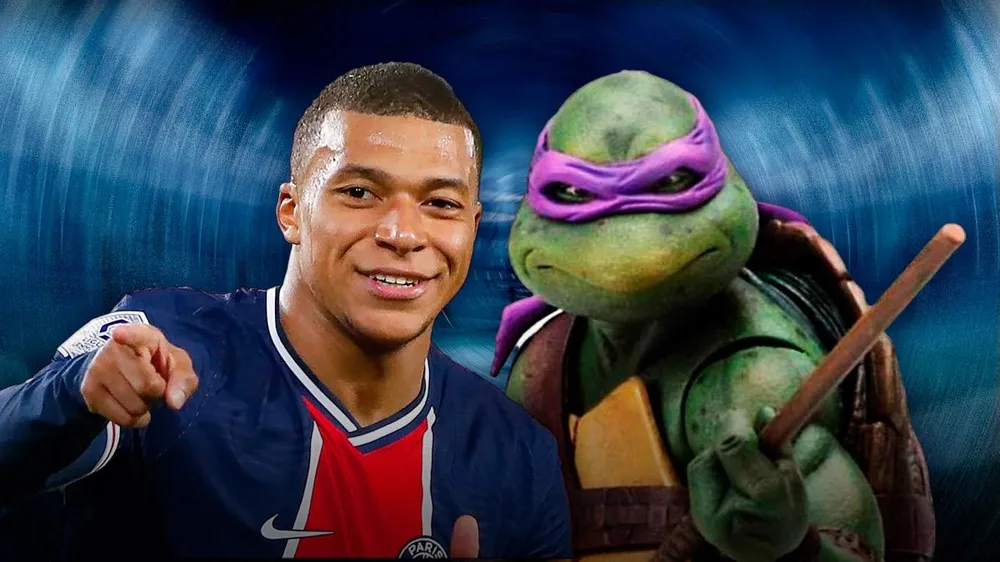 Mbappe và Donatello trông &quot;không khác nhau là bao&quot;