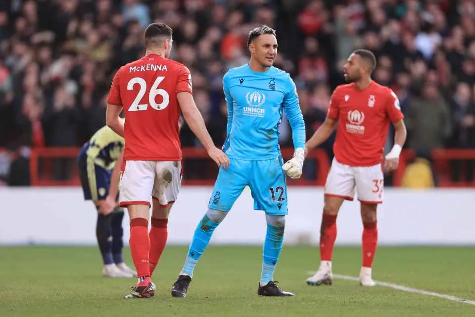 Keylor Navas tại Nottingham