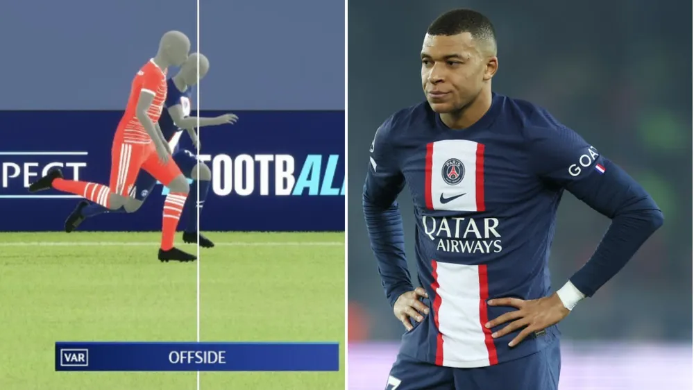 Bàn thắng không hợp lệ của Mbappe Bàn thắng không hợp lệ của Mbappe