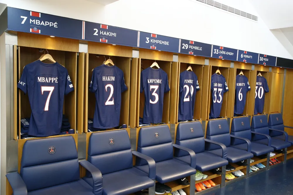 Phòng thay đồ PSG