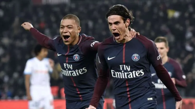 Mbappe và Cavani ngày trước tại PSG