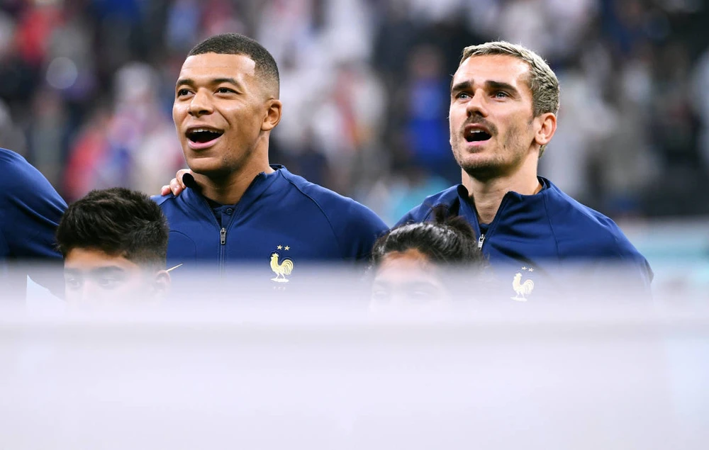 Griezmann và Mbappe