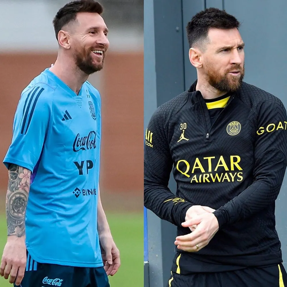 Sự khác biệt giữa Messi tại đội tuyển Argentina và PSG Sự khác biệt giữa Messi tại đội tuyển Argentina và PSG