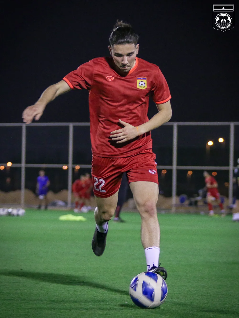 Roman Angot - ngôi sao đắt giá nhất U22 Lào (nguồn: LFF)